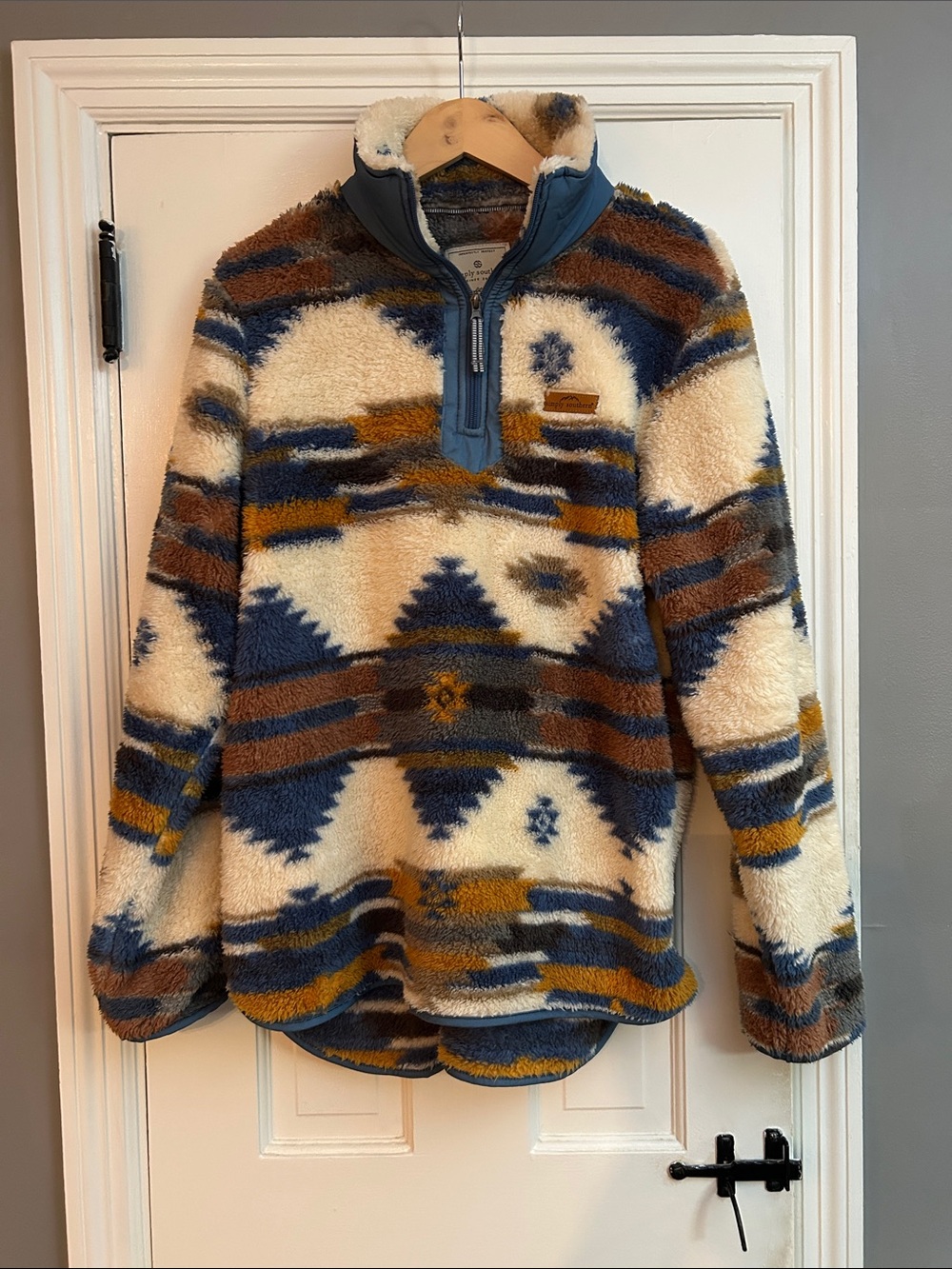 Simply Southern 1/4 Zip Fleece Pullover, BRAND NEW w/o Tags